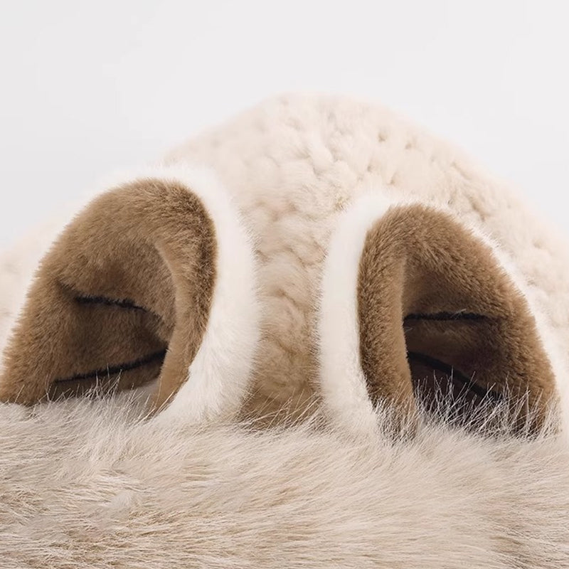 Sweet Fox Ears 2-in-1 Hat and Scarf
