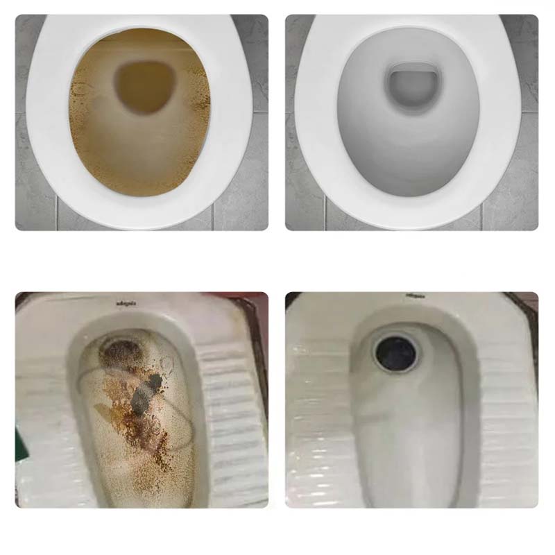 Powerful Decolorizer and Limescale Remover for Toilet Bowls