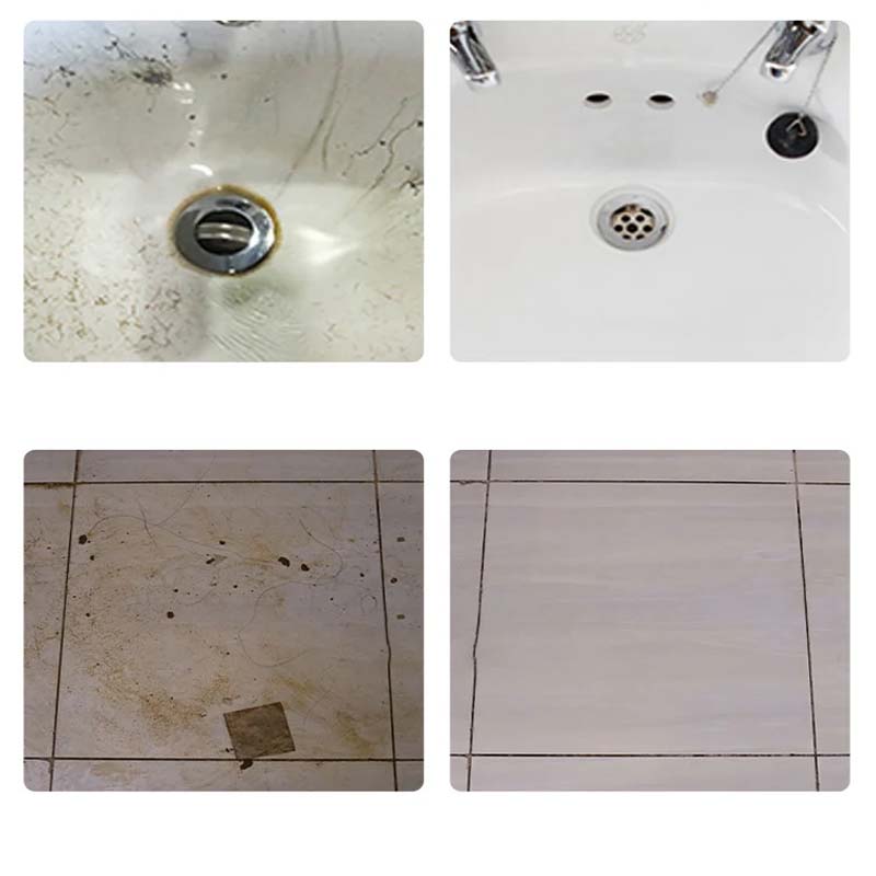 Powerful Decolorizer and Limescale Remover for Toilet Bowls
