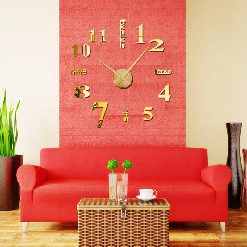 Modern DIY Screwless Wall Clock