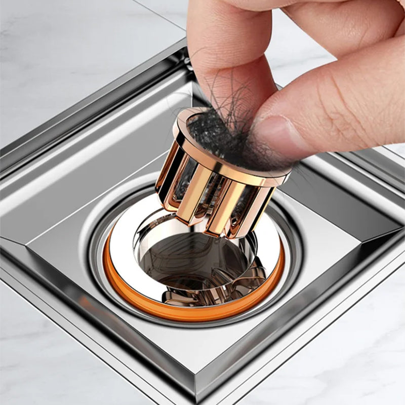 Universal double deodorant drain core