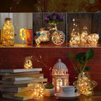 LED Wine Bottle Lamps Cork Night Light DIY Decoration Lift - 5/10 PCS