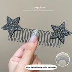 Invisible star hairpin