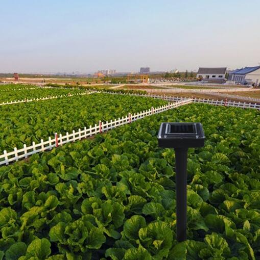 Solar-powered snake and pest deterrent – Ultrasonic device for the garden