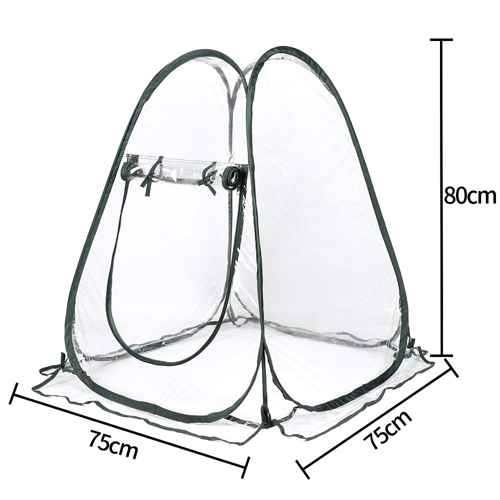 Compact Plant Protection Tent for Garden Plants – Transparent Greenhouse