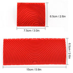 Wood grain rubber form tool