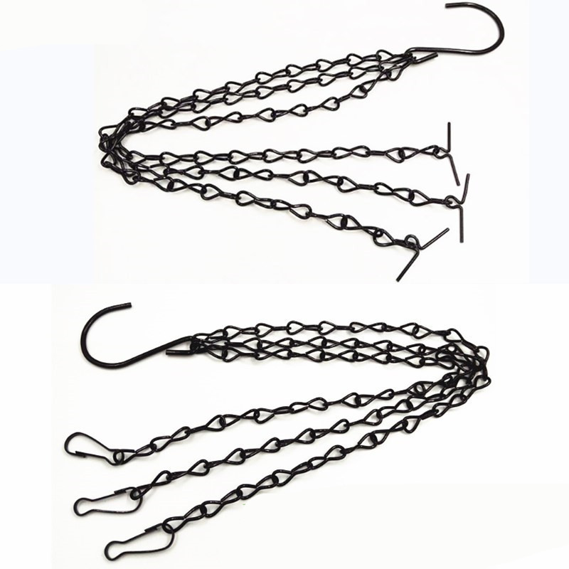 Stable Plant Hangers with Chains – Robust Suspension for Flower Pots and Garden Plants