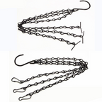 Stable Plant Hangers with Chains – Robust Suspension for Flower Pots and Garden Plants