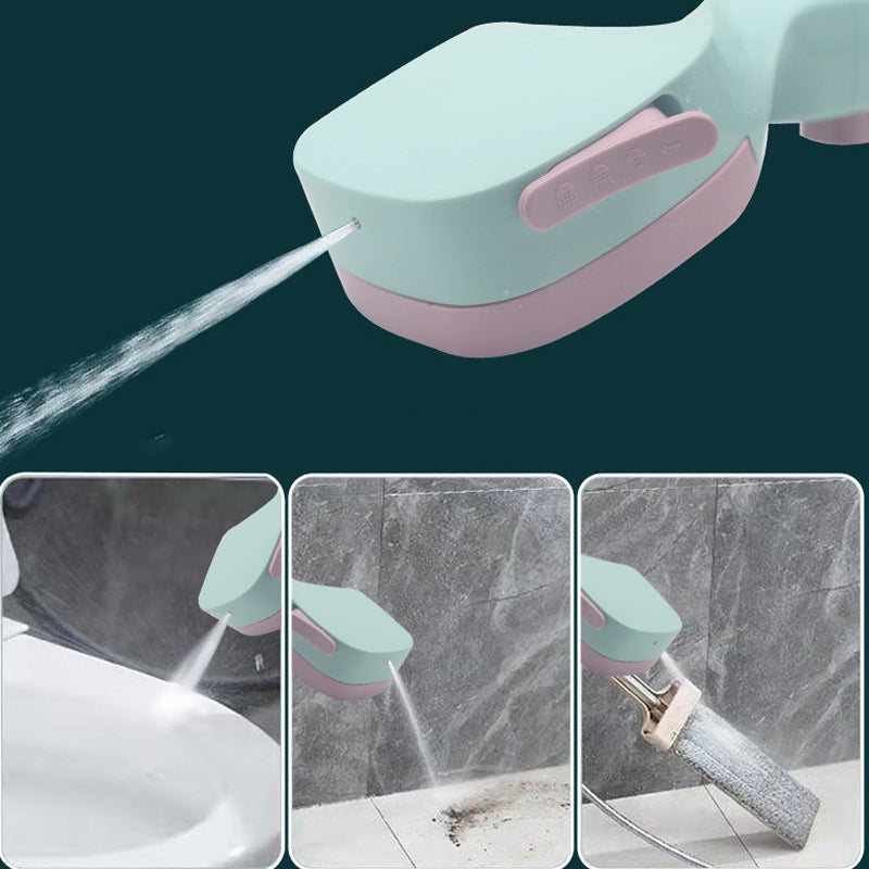 Handheld shower under pressure with 4 modes