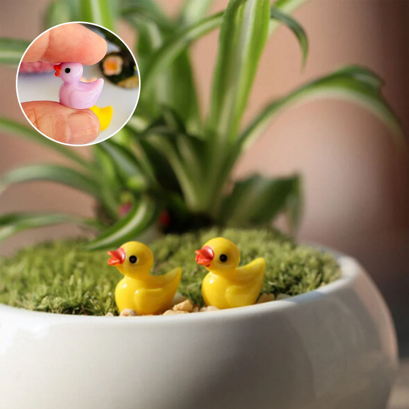 🦆Yellow Mini Duck Decoration