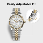 Stainless Steel Wristwatch | Classic Design