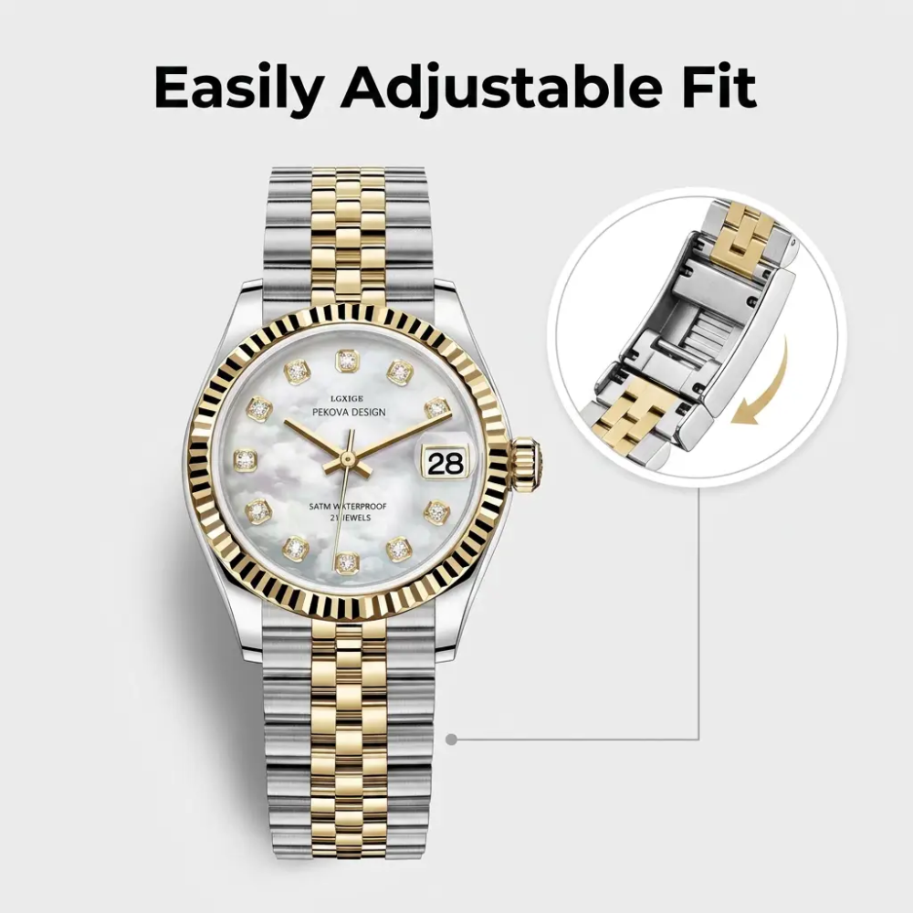 Stainless Steel Wristwatch | Classic Design