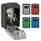 Wall key box with password