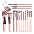 Set of 14 brushes with LED light