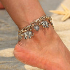Handmade Vintage Elephant Anklet