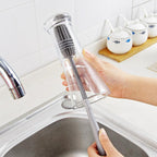 Allround bottle cleaning brush and cup brush