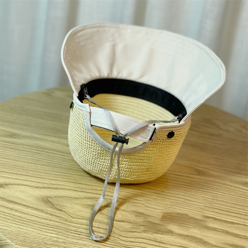 Women's sun hat with wide brim