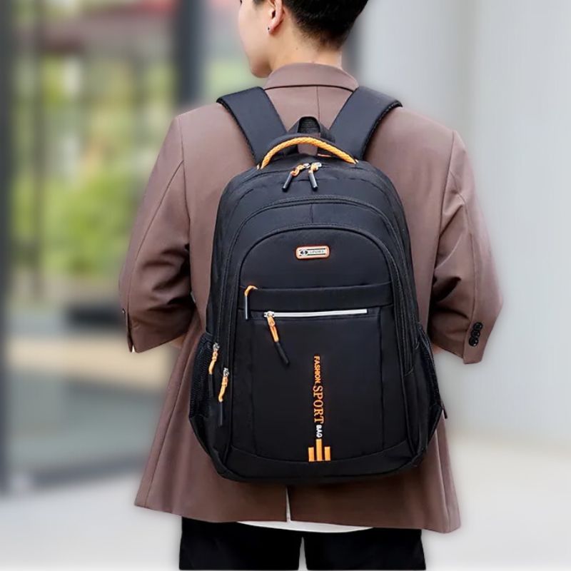 Modern Oxford waterproof backpack for men