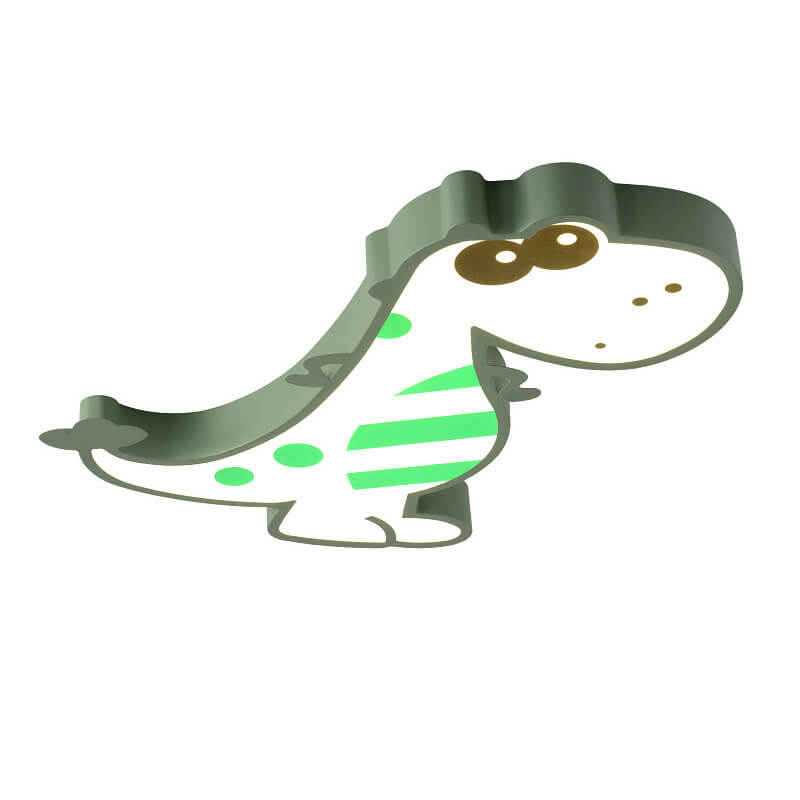 DinoBright LED Ceiling Light | Creative Dinosaur Design | Children's Room Lamp | Warm & White Light | Dimmable