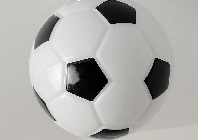 SportLume Creative Ceiling Light | Basketball & Football Design | Semi-Mount | Glass Lamp