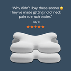 Ergonomic Cervical Pillow | Memory Foam, Neck Support & Ideal for Restful Sleep