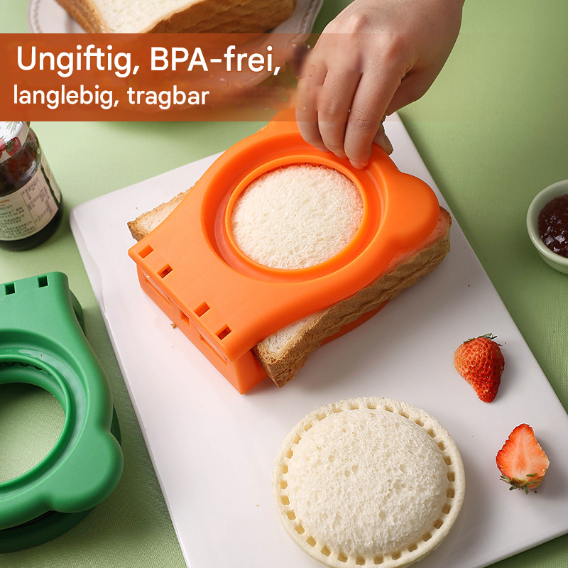 Press&Slice Easy Bread Slicing