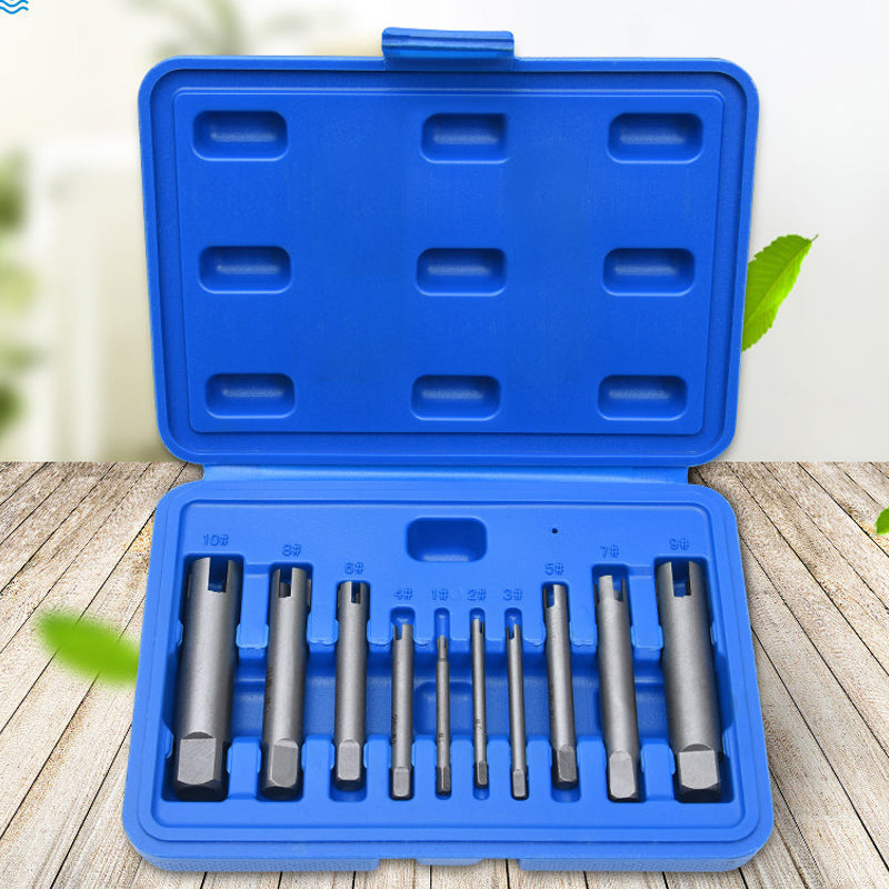 Multifunctional Set for Removing Damaged Screws