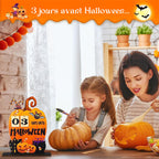 Wood Halloween Advent Calendar