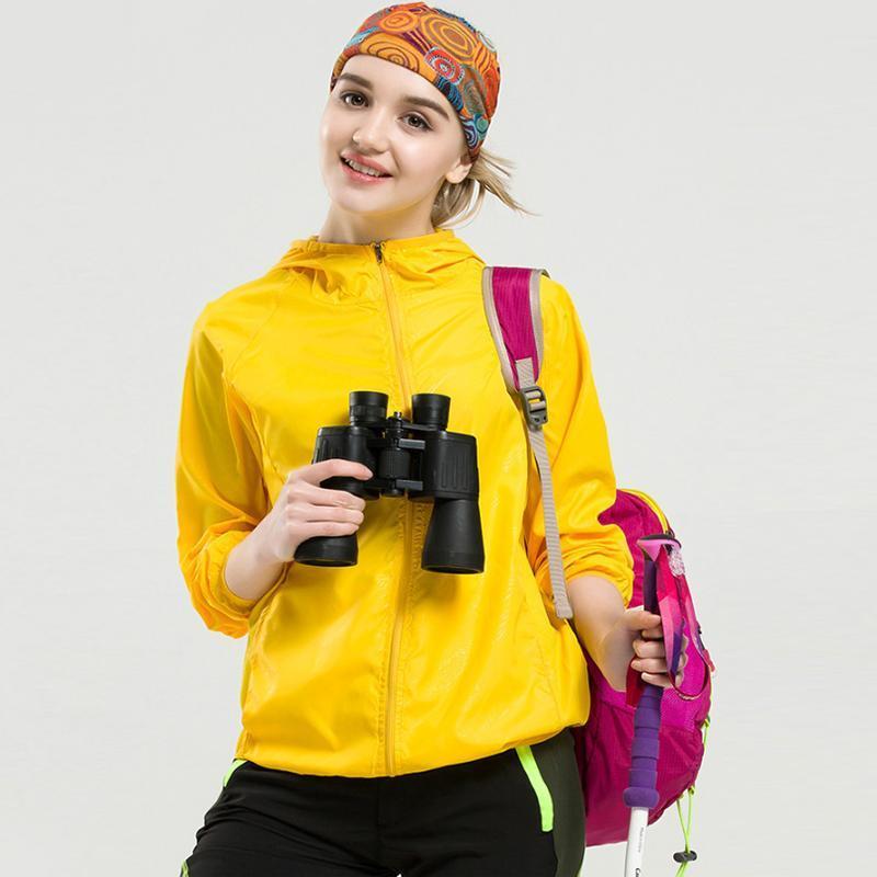 Unisex Windbreaker waterproof Anti-UV Super light