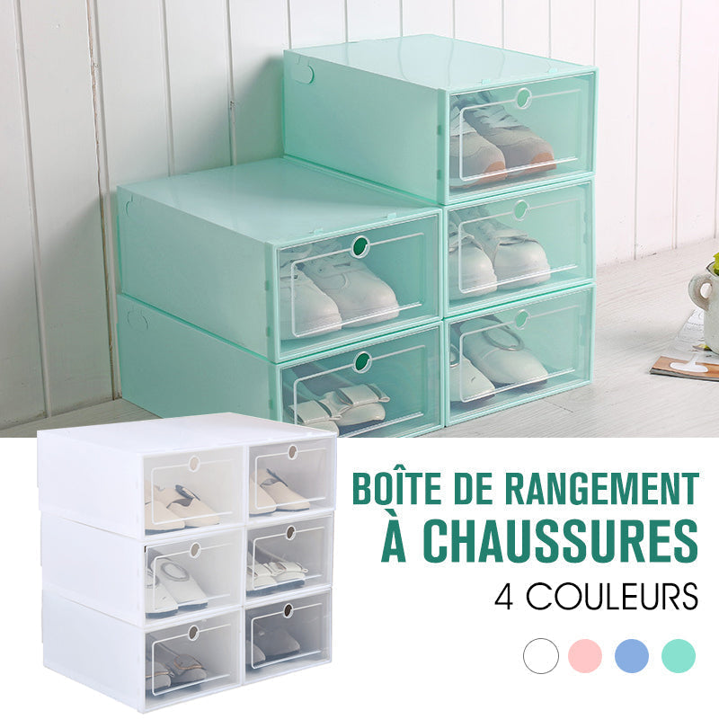 Ciaovie Shoe Storage Box Foldable, 6 Pieces