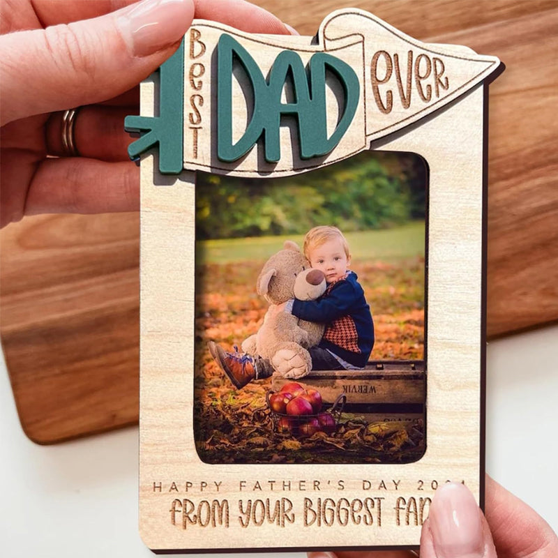 Father's Day Gift Refrigerator Photo Frame