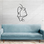 Minimalist Wall Décor with Abstract Expression of Love