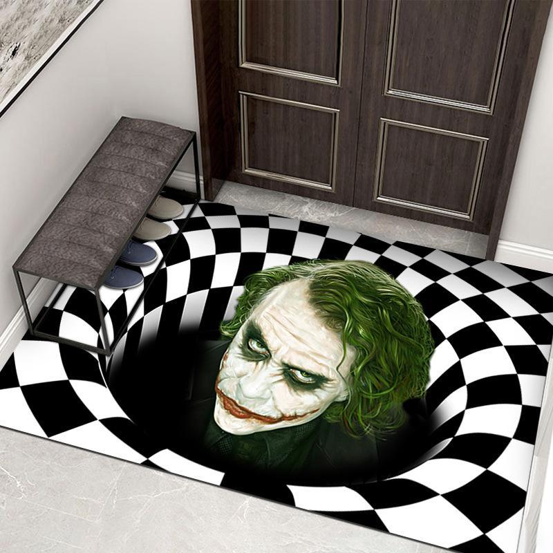 (Halloween Promotion) Clown Trap Visibility Rug for Halloween