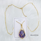 Crystal Stone Choker Necklace