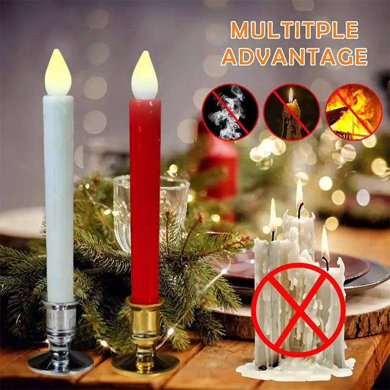 2+2 | Flameless LED Candles – Safe, Elegant & Durable