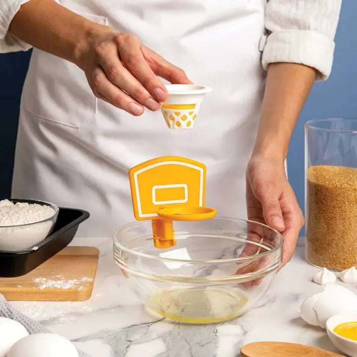 2+2 | Basketball Egg Yolk Separator – Fun & Easy Kitchen Tool
