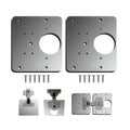2+2 | Stainless Steel Repair Plate For Hinges & Cabinet Doors