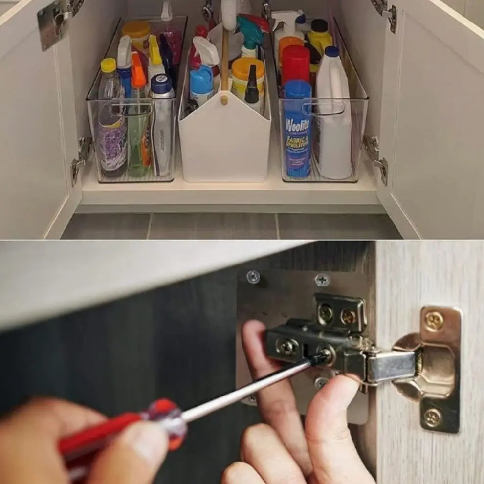 2+2 | Stainless Steel Repair Plate For Hinges & Cabinet Doors
