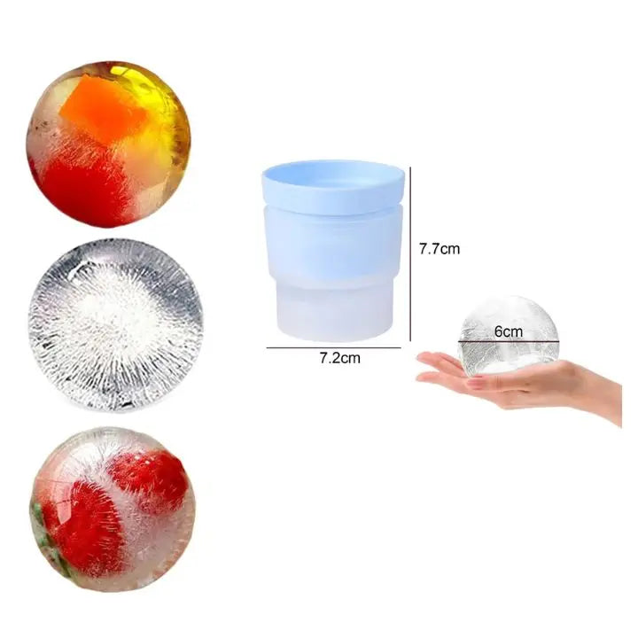 2+2 | Ice ball molds for cocktails – Slow melting & stackable