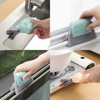 2+2 | Window Brush with Handle – Thorough Cleaning of Narrow Corners