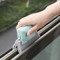 2+2 | Window Brush with Handle – Thorough Cleaning of Narrow Corners