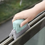 2+2 | Window Brush with Handle – Thorough Cleaning of Narrow Corners