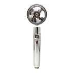 Water-saving 360° rotating high-pressure shower