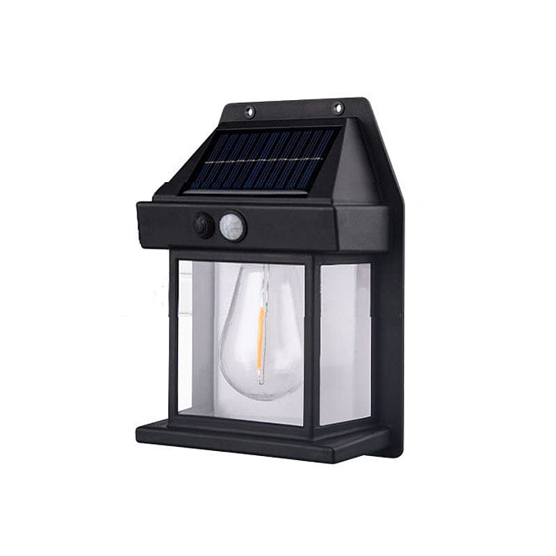 Solar Wolfram Wall Light for Outdoor Use