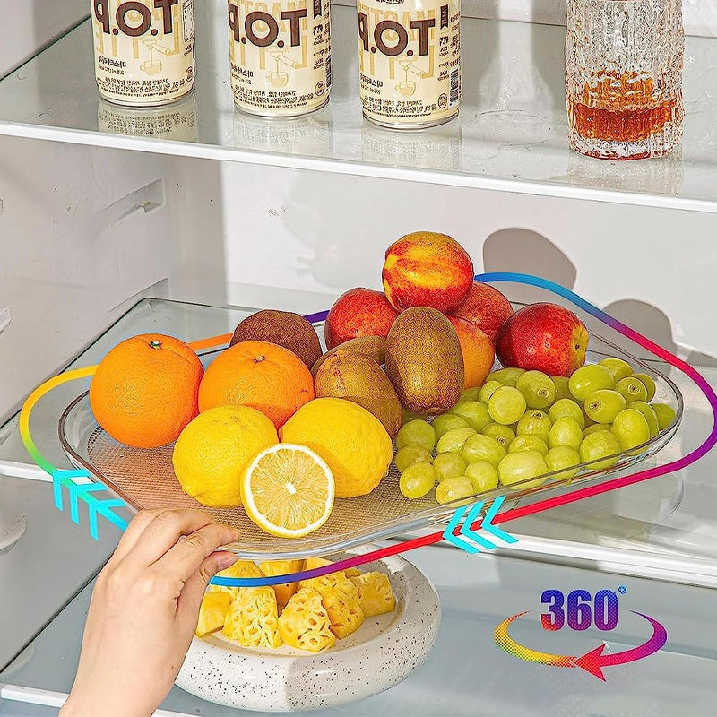 Rectangular plate for refrigerator
