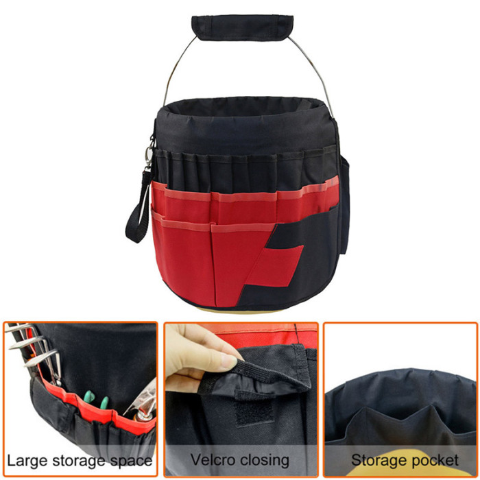 42-Pocket Multifunctional Garden Tool Storage Bag – Large Storage for Tools