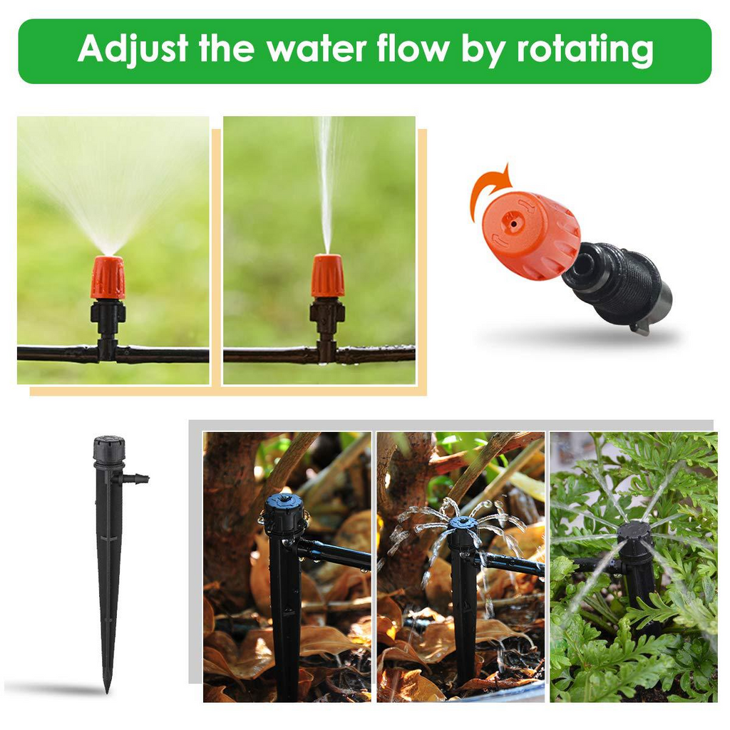 Automatic Irrigation System Set – Drip Irrigation for Garden Plants