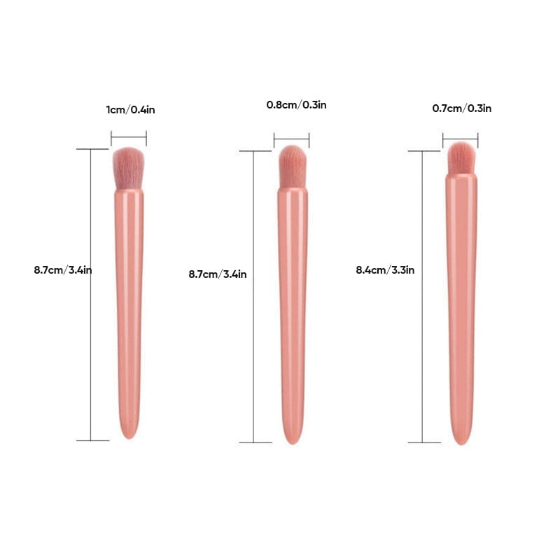 Portable Makeup Brush with Mirror