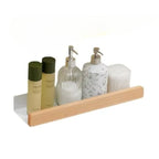 Moisture-resistant bathroom shelf