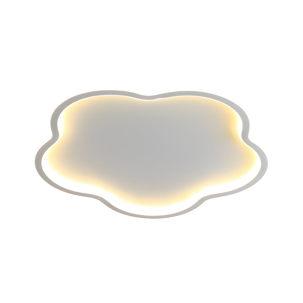 Nordic ceiling light in pentagram design – aluminum ceiling lamp for bedroom